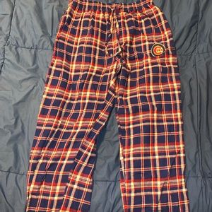 Chicago Cubs flannel pajama pants